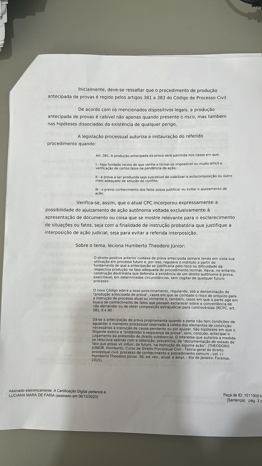 Ação de produção antecipada de provas 3