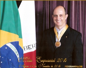 O mutuense, Clécio Gonçalves Galdino, foi o escolhido para receber o prêmio Mérito Empresarial 