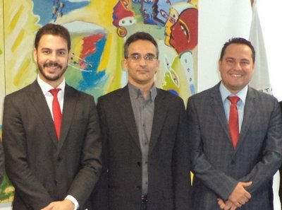 Davi Costa, Karone Marllus e Ricardo Faria